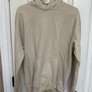 Beige Hoodie Sweater
